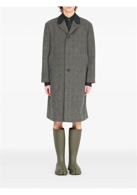 wool coat man anthracite MAISON MARGIELA | S50AA0159 M35485001F